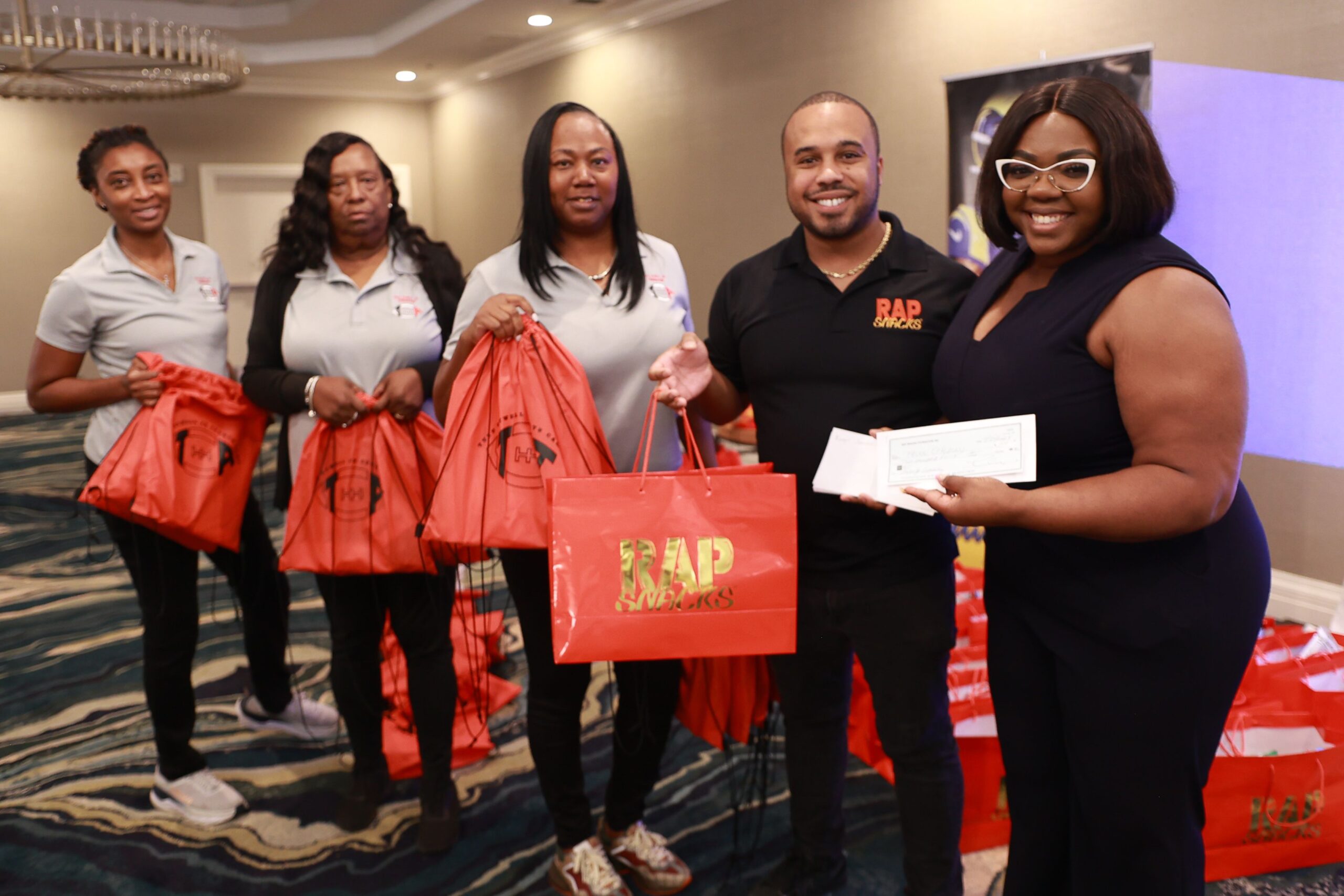 Foundation youth leadership and mentorship program moment